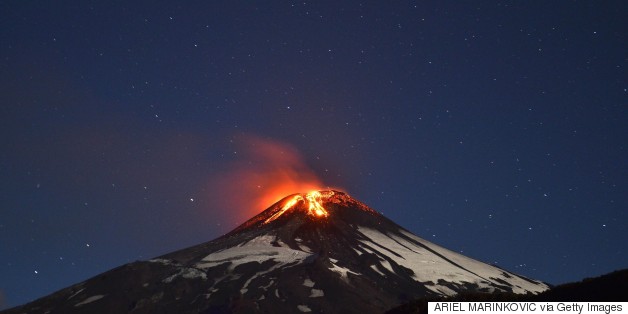 Mesmerizing Pictures Of The Volcano Eruption Causing Chaos In Chile