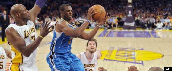 Hornets Lakers Game One