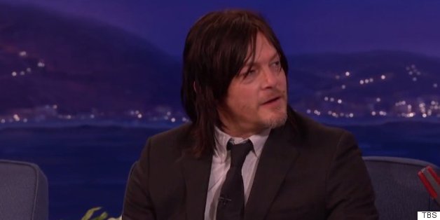 'Walking Dead' Star Norman Reedus Finally Explains Why He Licks People