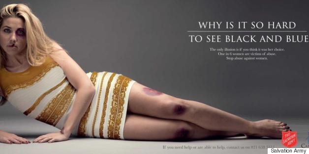 Salvation Army Uses #TheDress To Spread Important Domestic Violence Message