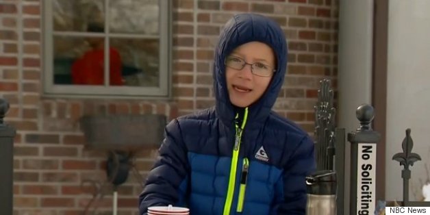 8-Year-Old Sells Hot Chocolate, Donates Profits To Hospital That Saved His Friend's Life