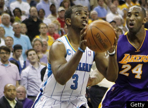 Chris Paul Hornets Lakers