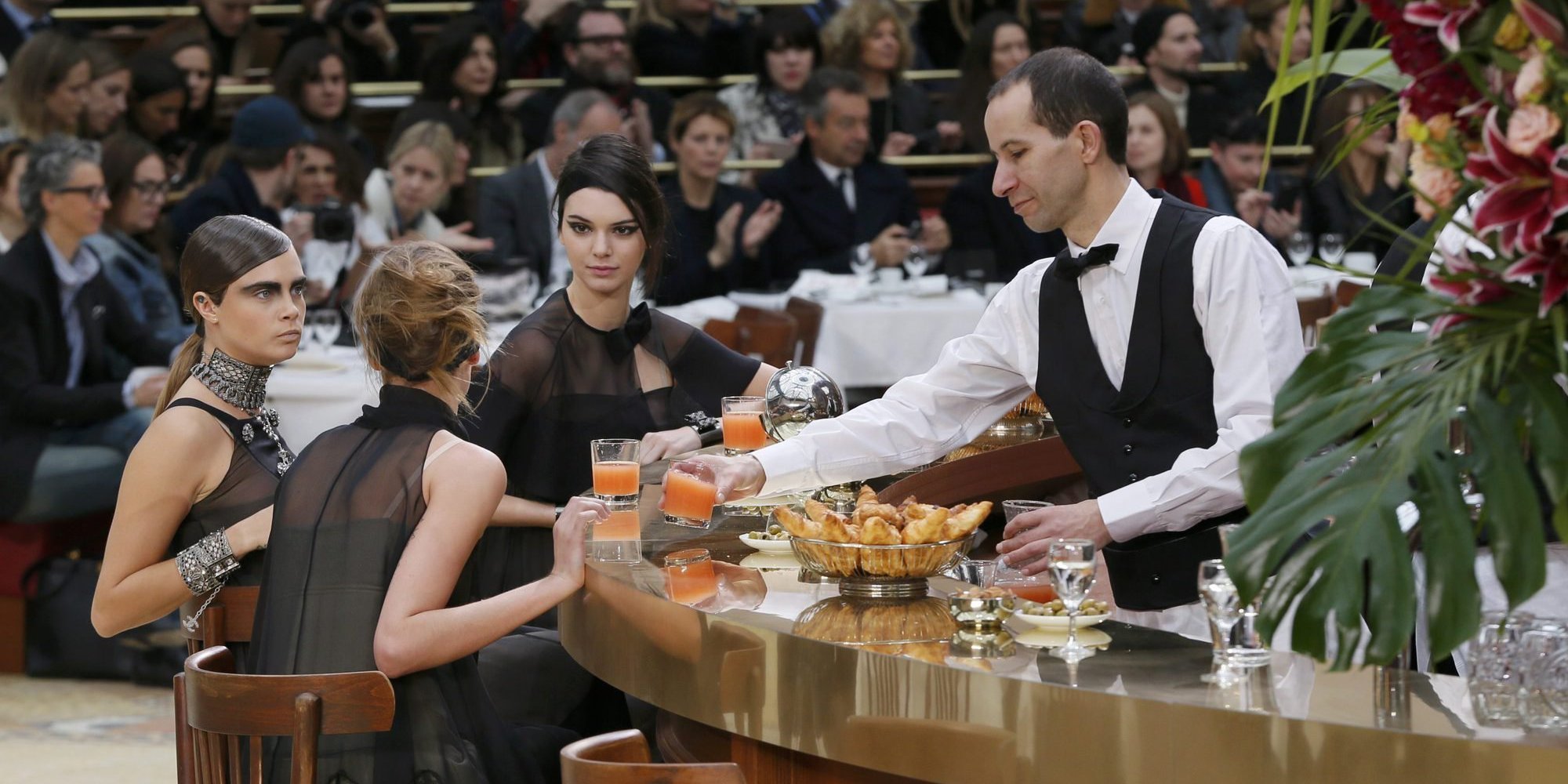 El desfile que se convirtió en un restaurante así fue la 'Brasserie