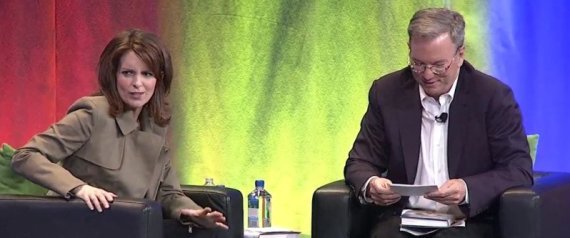 Tina Fey And Eric Schmidt