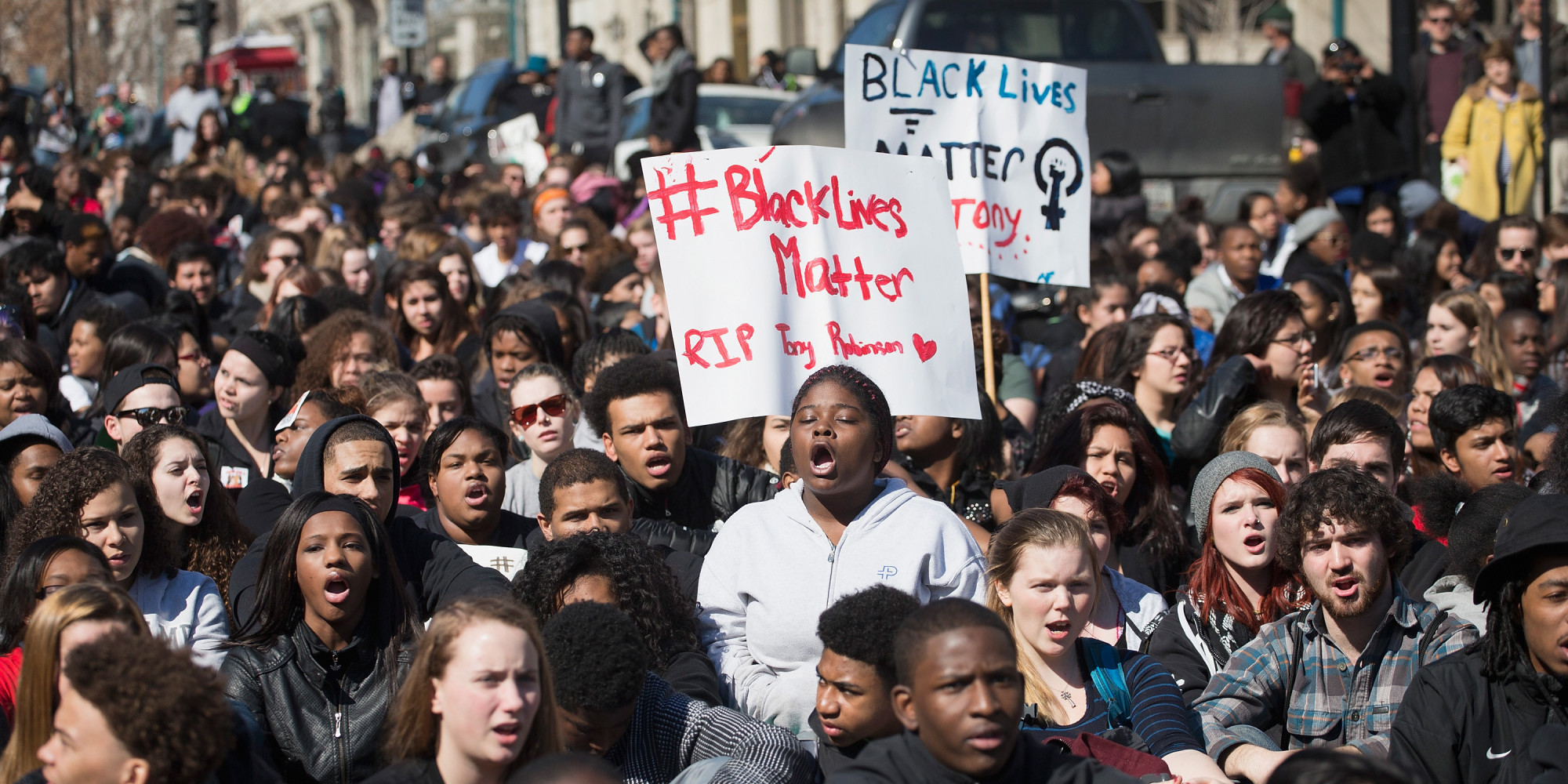 'Justice For Tony': 1,500 Demonstrators Protest Police Shooting In ...