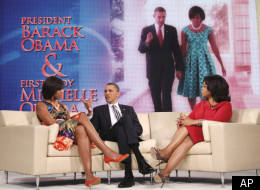Obamas Return To Chicago For Oprah Taping Before New York Fundraising Sweep