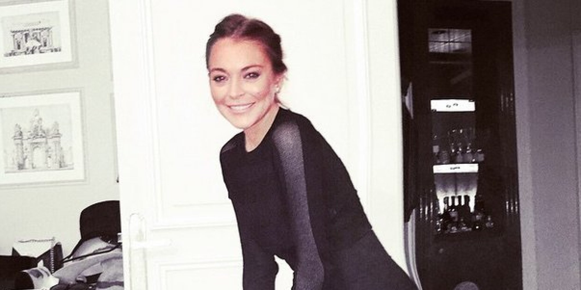 Lindsay Lohan Accused Of Photoshopping Instagram Pic - Huffington Post Canada