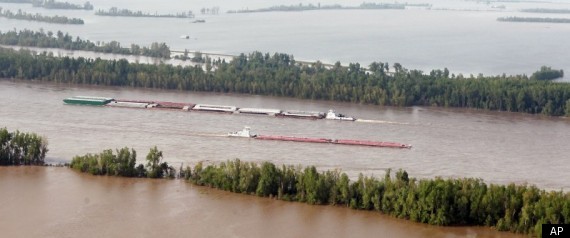Missouri Floods 2011 Levee