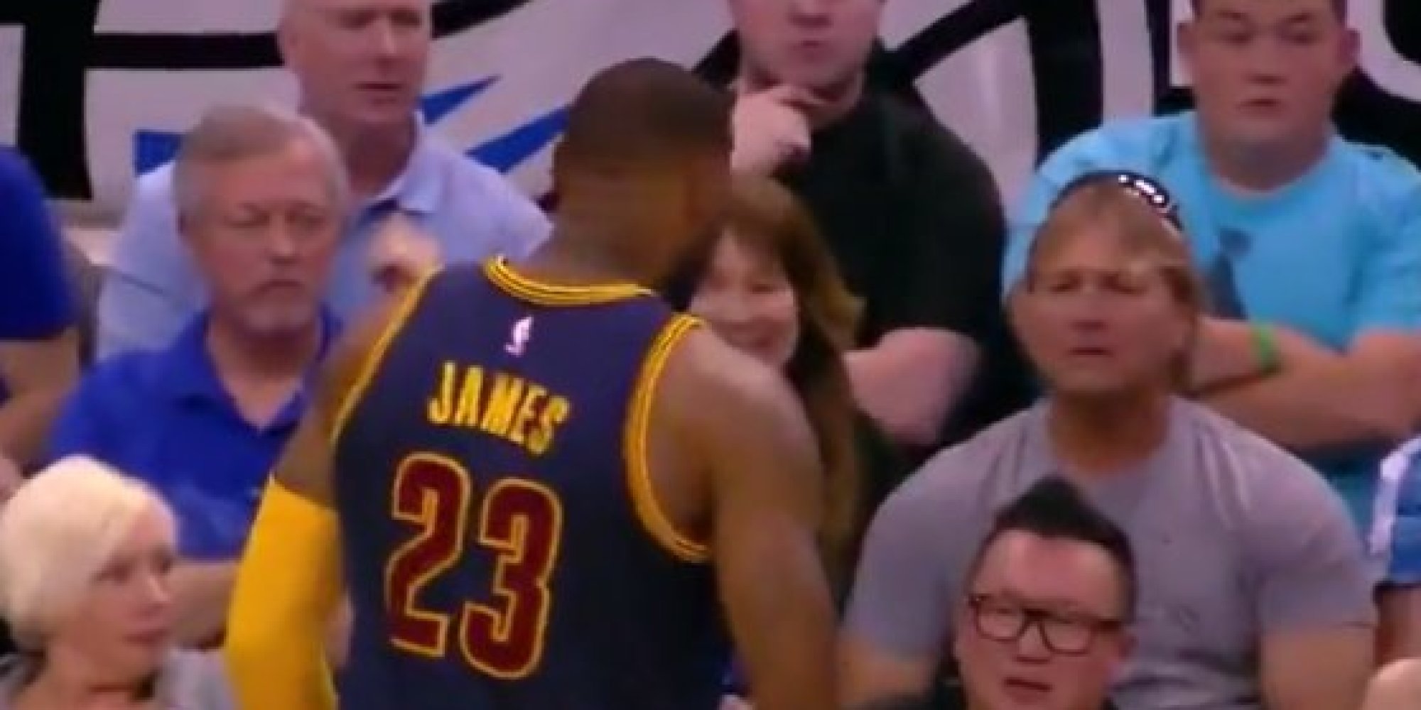 Fan Slaps Ball Away From LeBron James During Game HuffPost