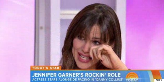 Jennifer Garner Tears Up Talking About Her Family