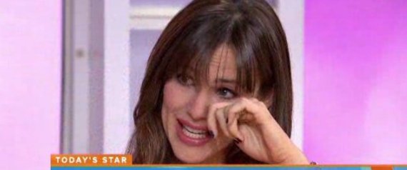 Jennifer Garner Cries On The 'Today' Show While Talking About Her Family