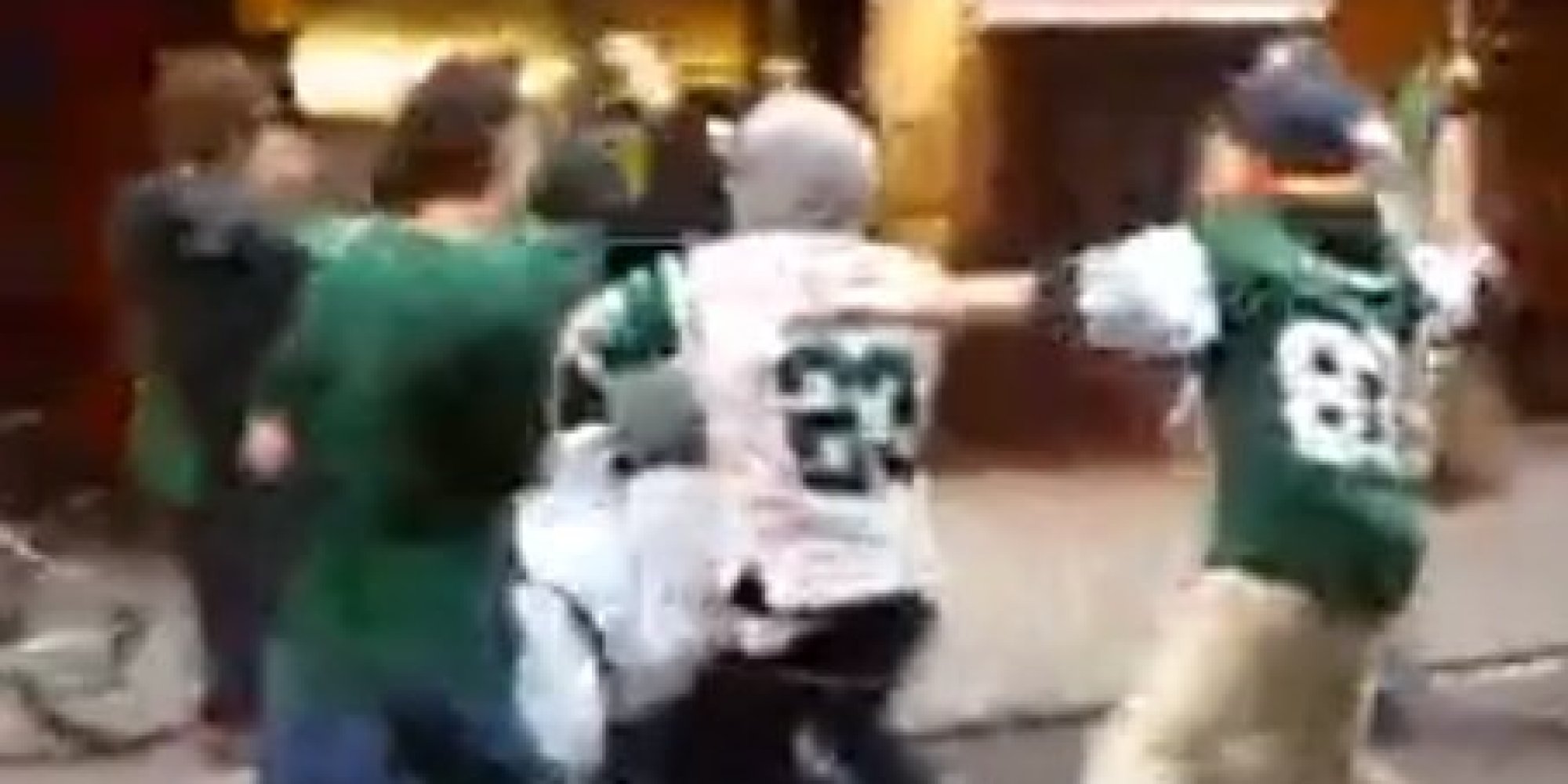 st patricks day fight video