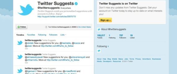 Twitter Suggests Nsfw