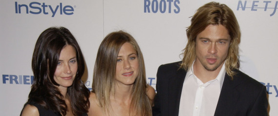 Brad Pitt Courteney Cox