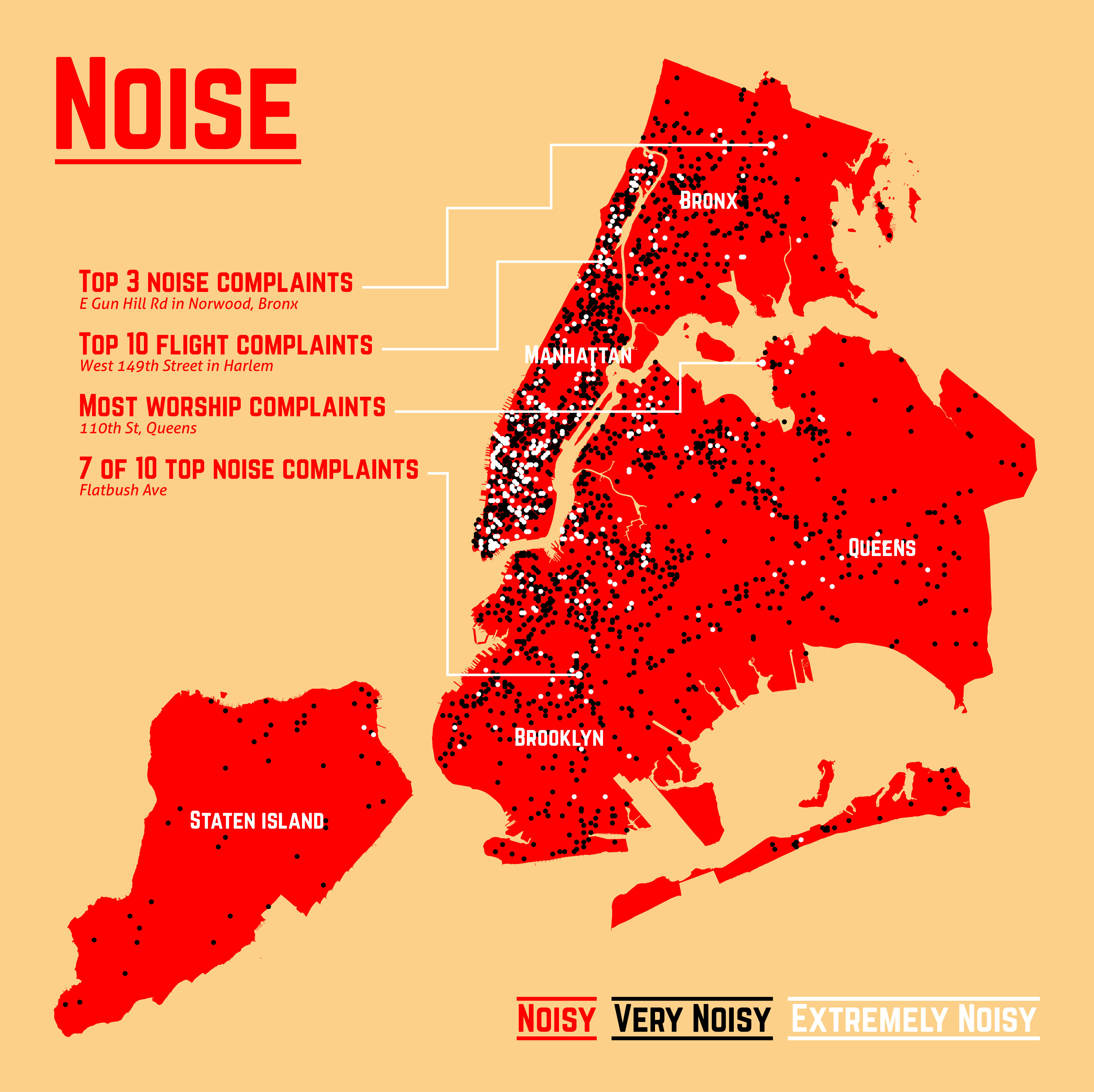 16 Maps That'll Change How You See New York City HuffPost