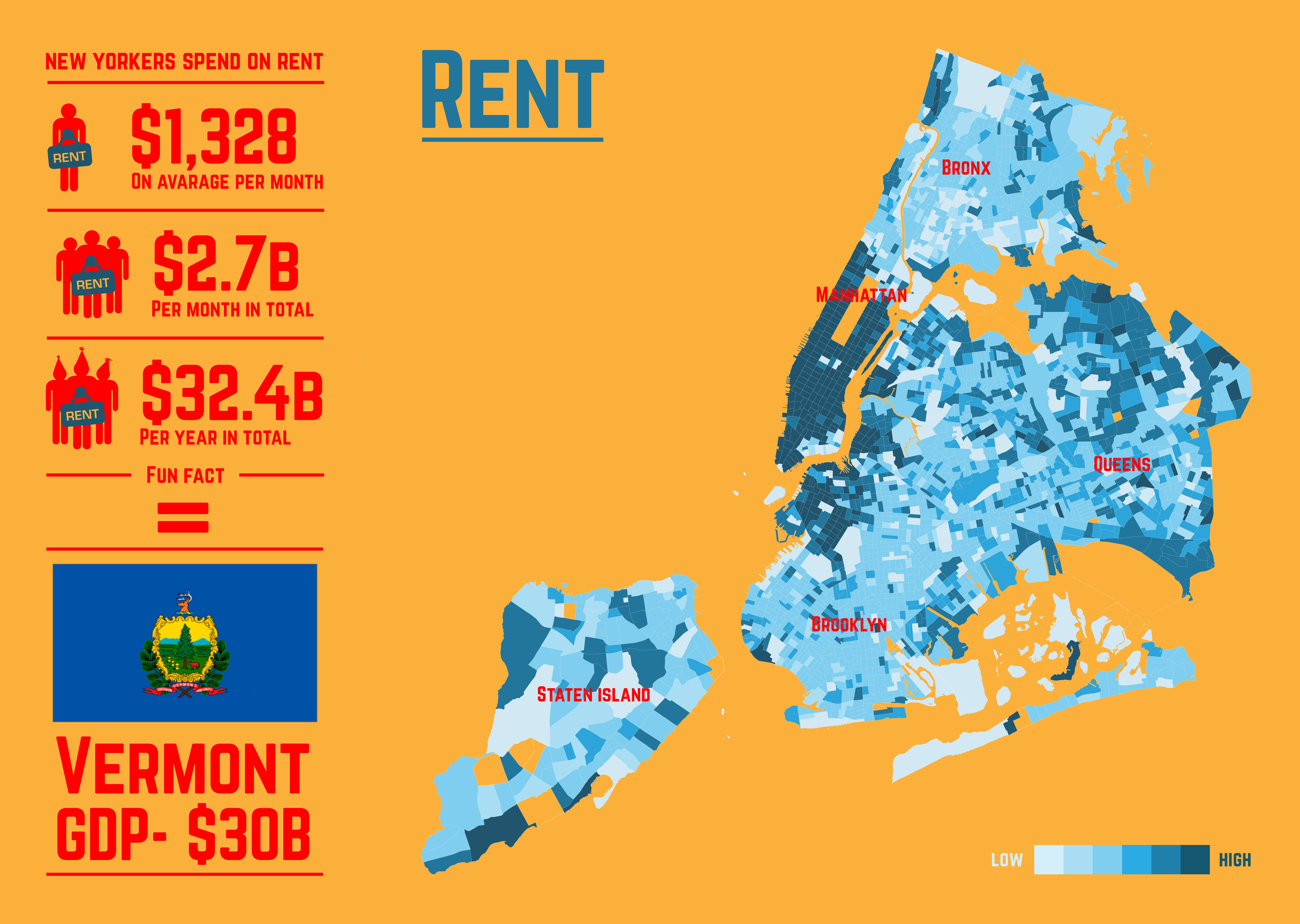 16 Maps That'll Change How You See New York City HuffPost Impact