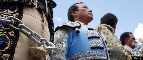 Bullfighters Protest