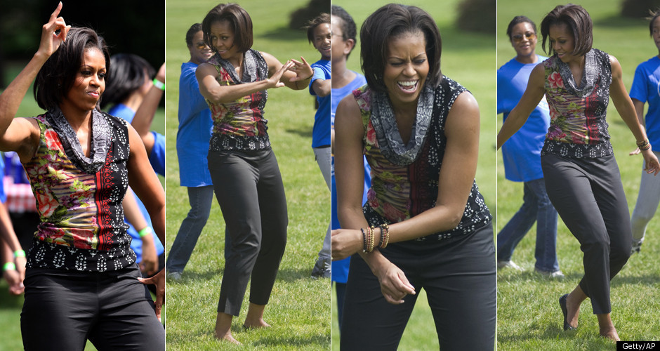 Image result for michelle obama dancing