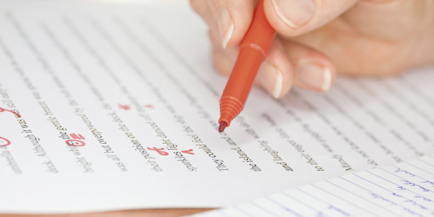 Correcting essays