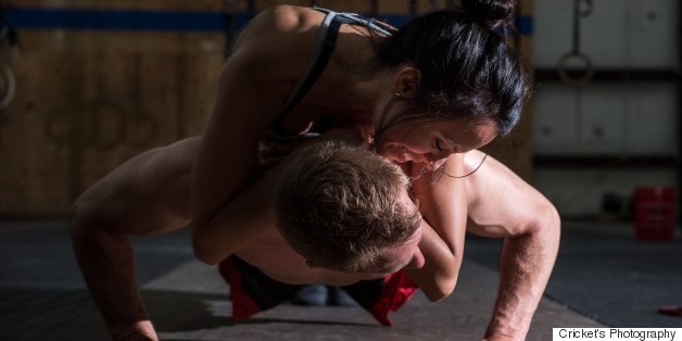CrossFit Couple's Engagement Photos Are Nothing Short Of Badass
