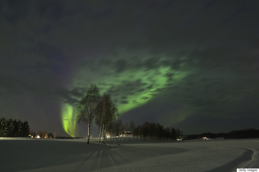northern lights sweden