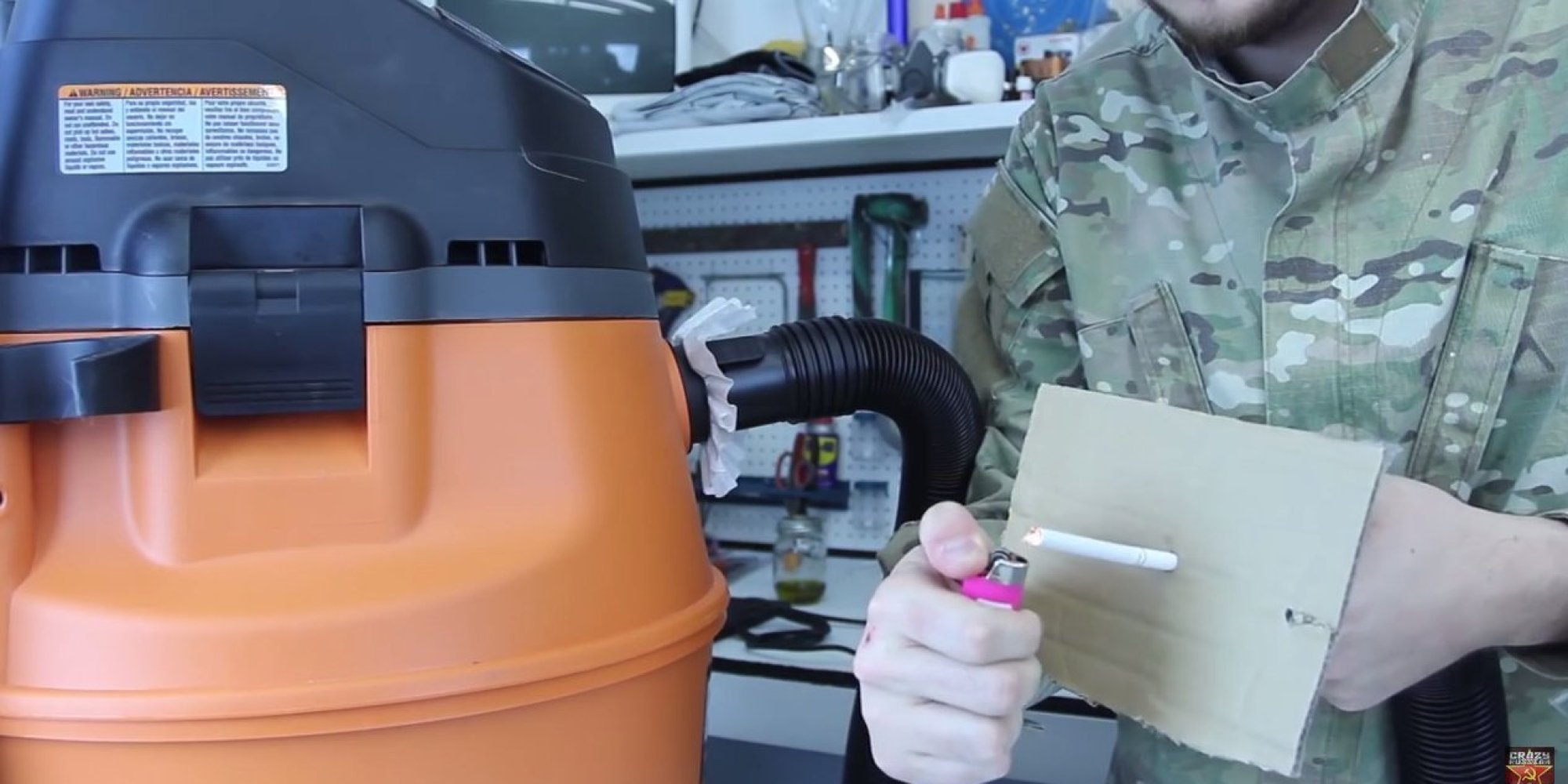 Vacuum Cleaner Experiment Reveals The Chemicals Left In Your Body After