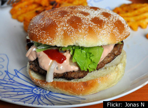 Grilling Burger