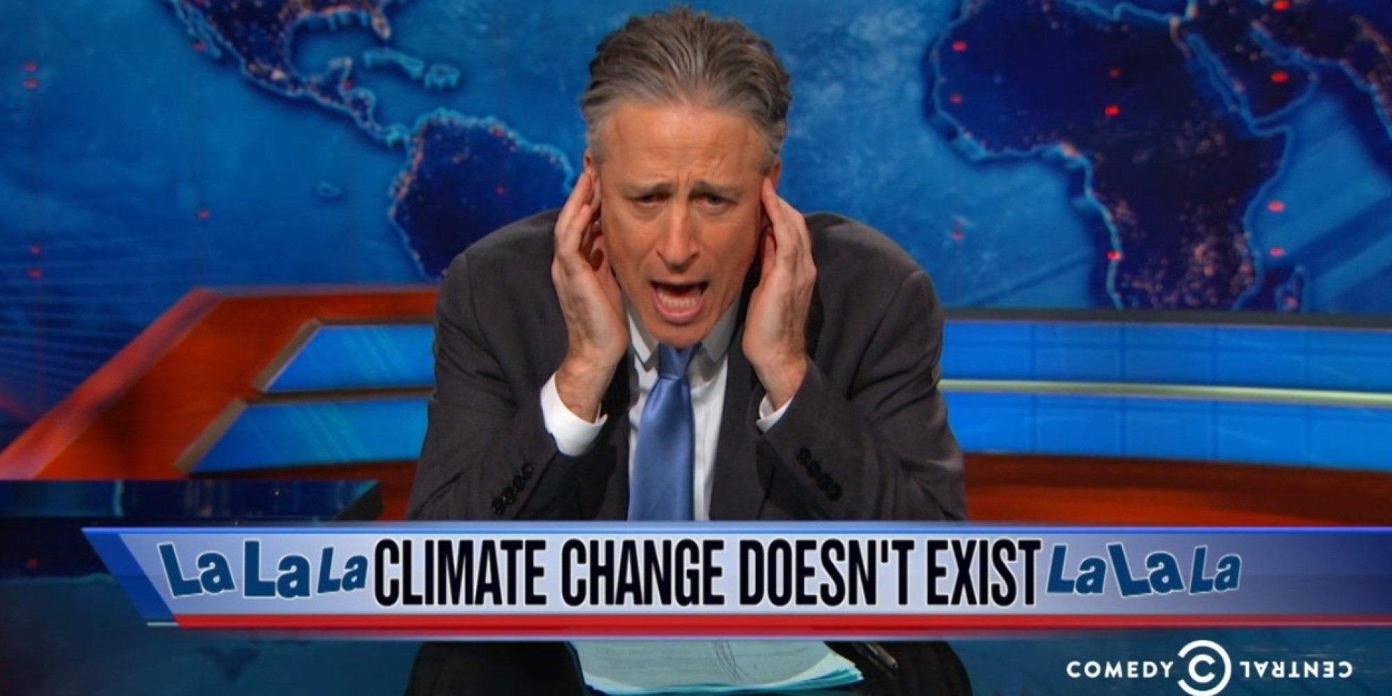 Jon Stewart Has The Perfect Response To Florida's Climate Change Denial
