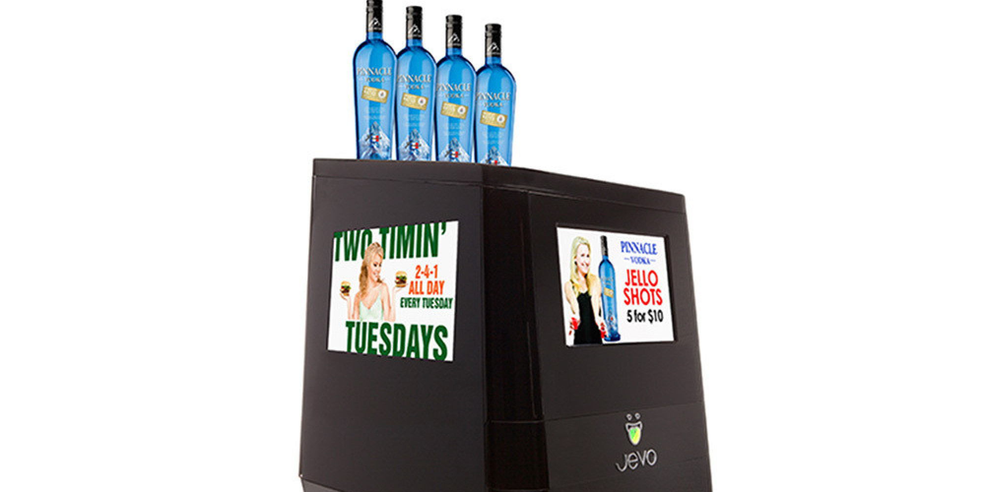 An Automatic JellO Shot Machine Is Coming To A Bar Near You HuffPost