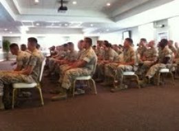 attend DADT training,