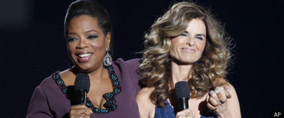 Maria Shriver Oprah