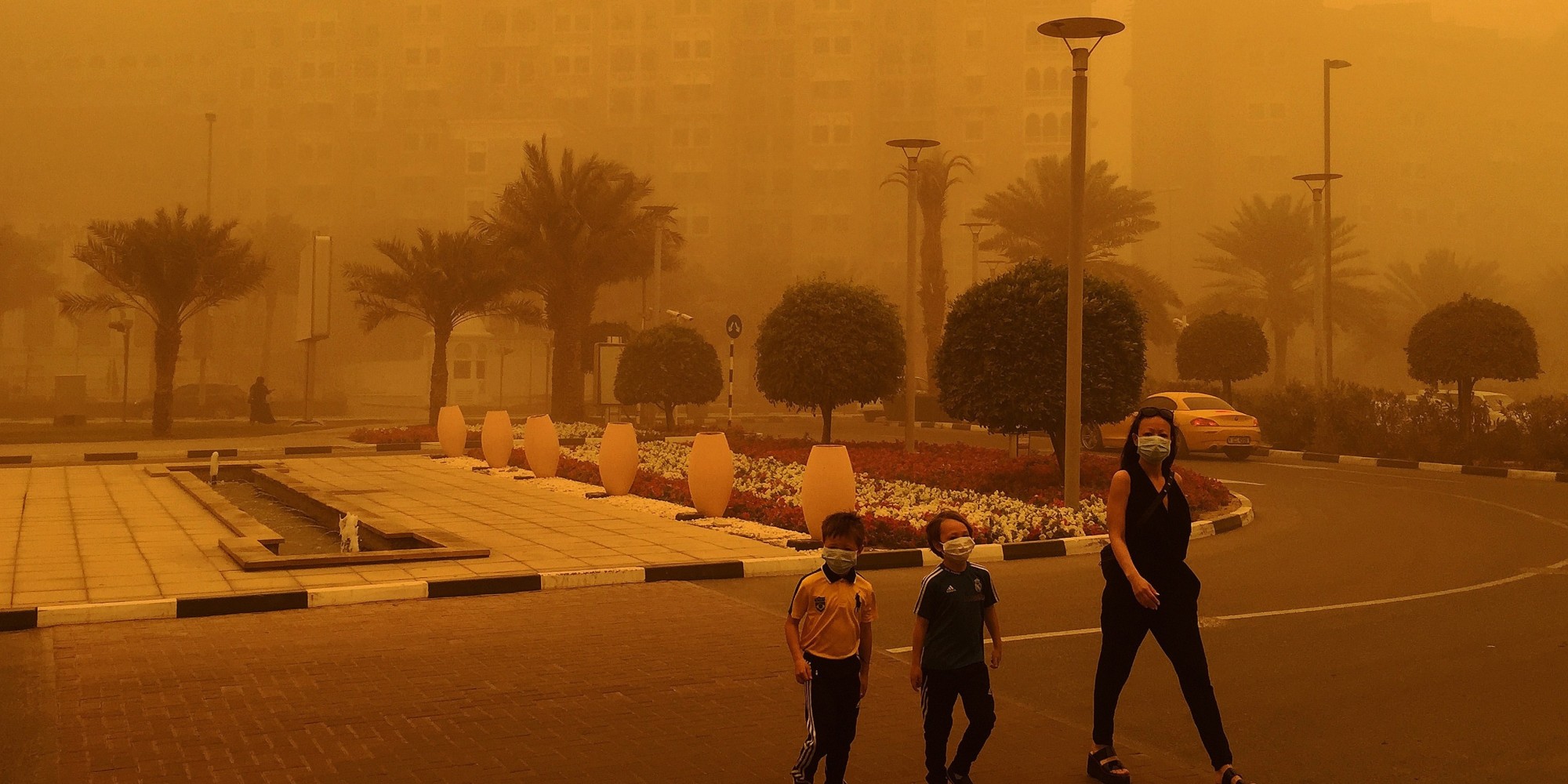 Sandstorm Engulfs Saudi Arabia, Uae, Bahrain And Other Middle East 