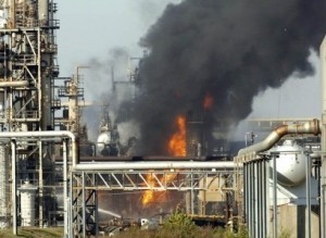 Delek Refinery Fire