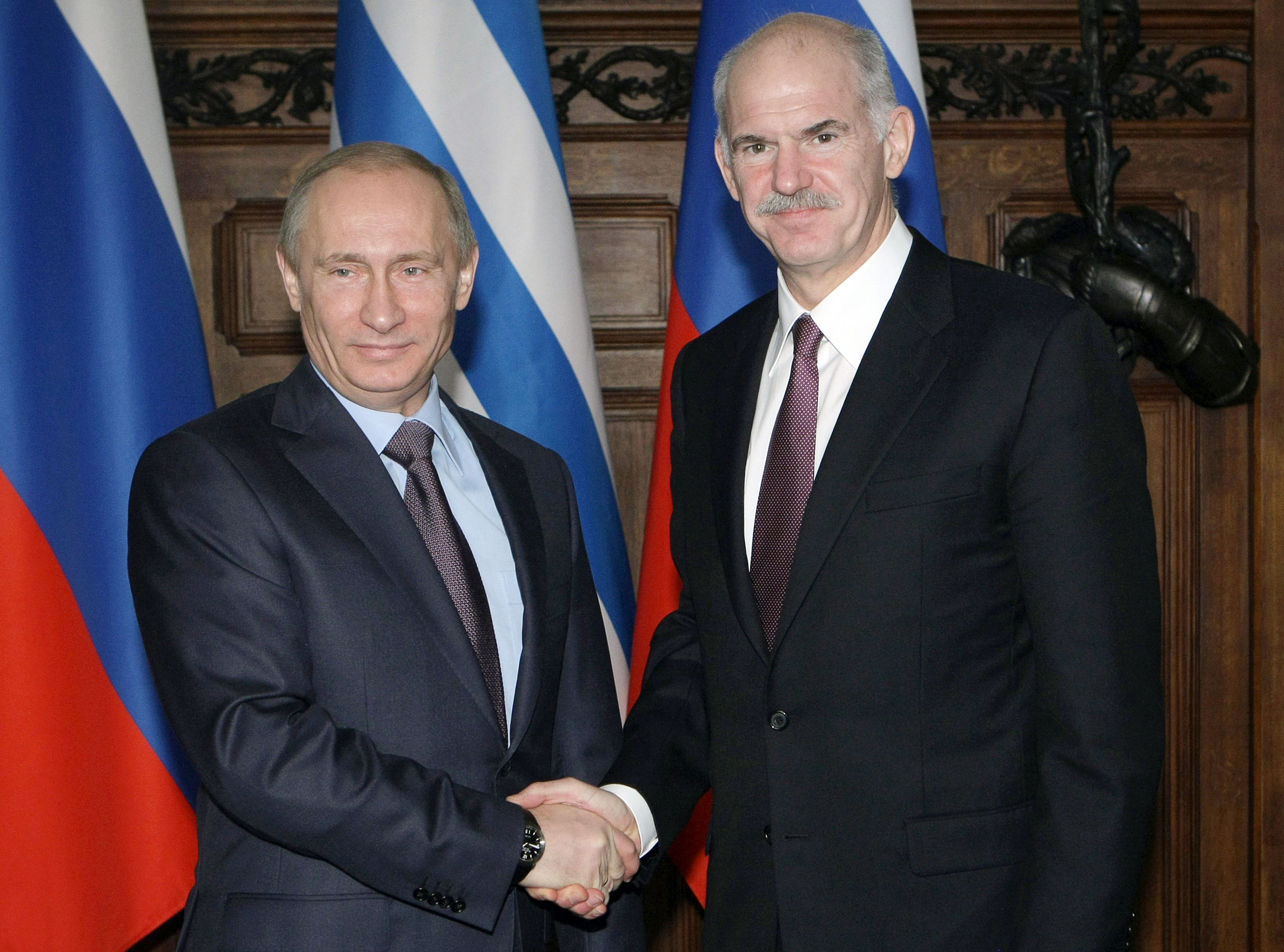 papandreou russia