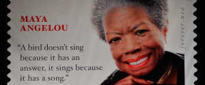 MAYA ANGELOU STAMP