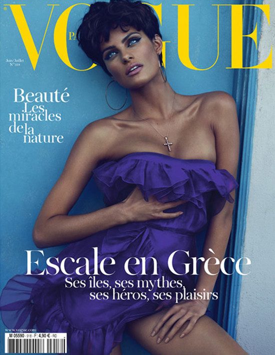 Isabeli Fontana Does Her Best Linda Evangelista For French Vogue 