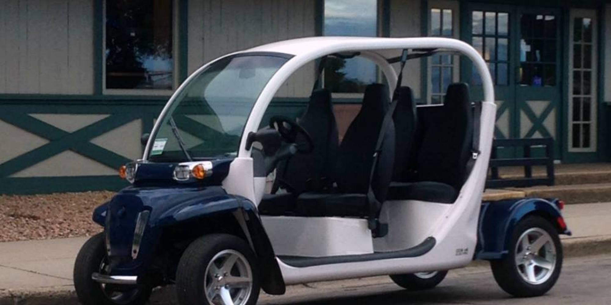 The Future Of Driving May Be Electric Golf Carts Huffpost