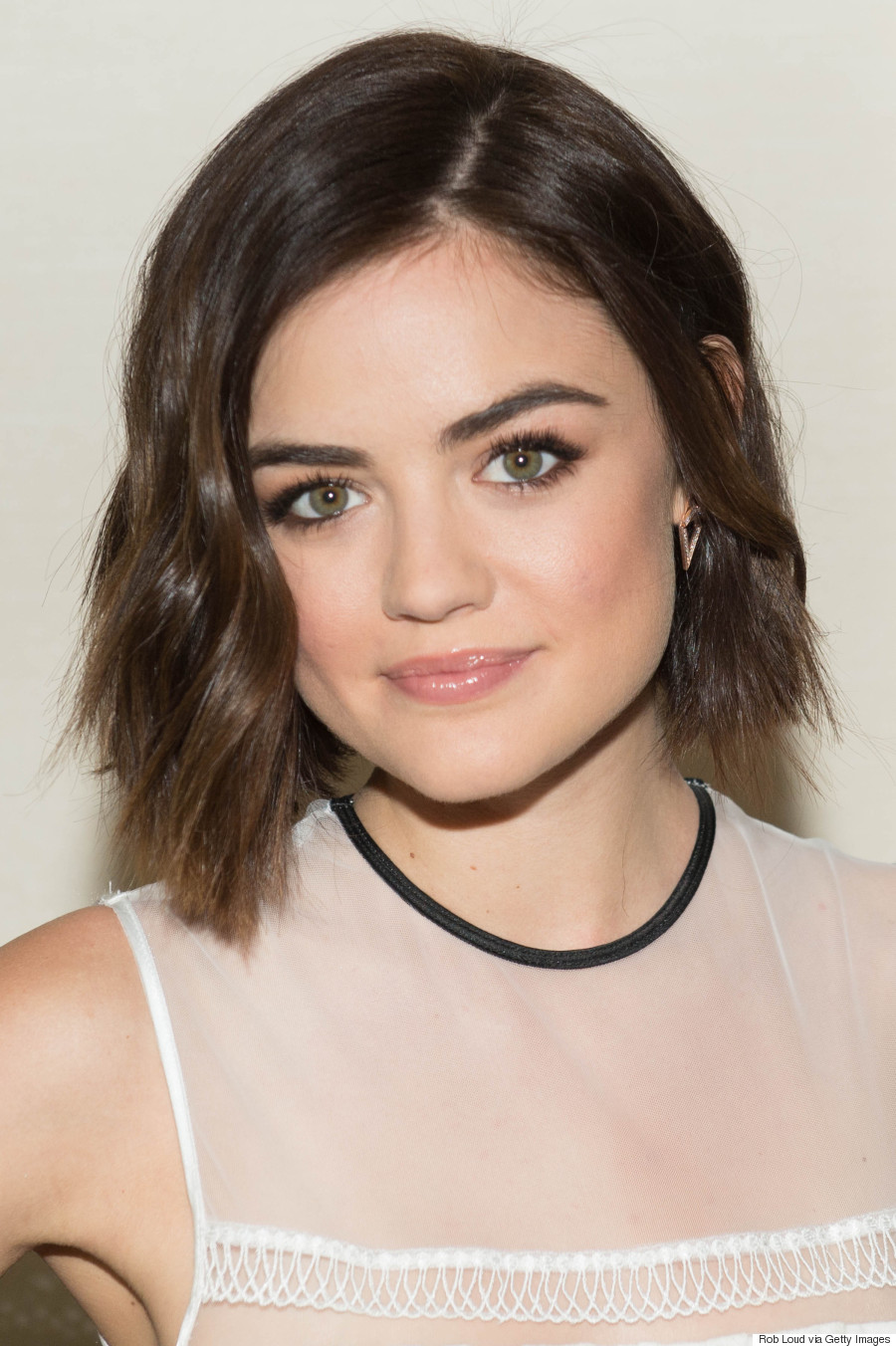 Lucy Hale Looks Sweet And Summery In White Lace Dress