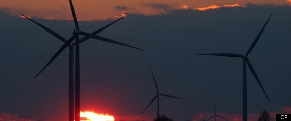 Ontario Wind Turbines Green Energy