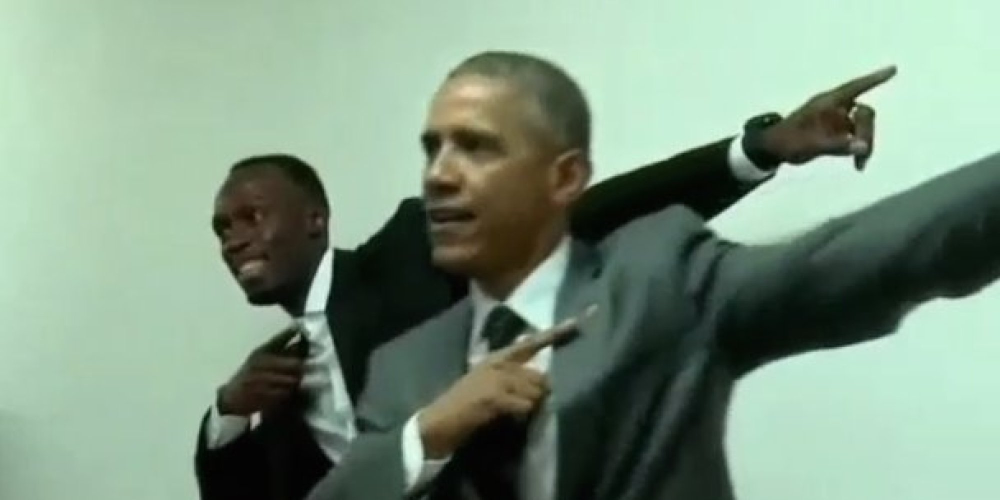 President Obama Does Lightning Pose With Usain Bolt HuffPost