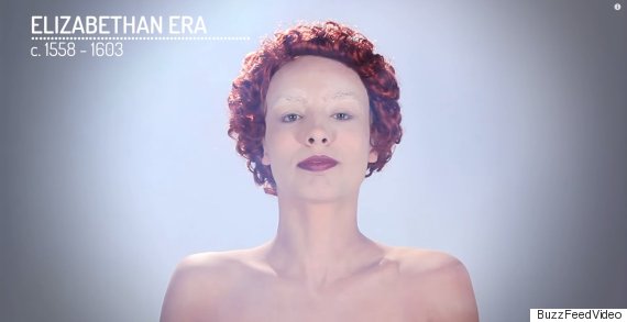 elizabethan makeup