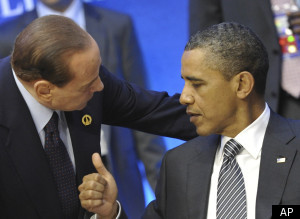 Italian PM Baffles Obama At G8 Summit