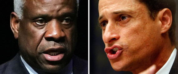 Anthony Weiner Clarence Thomas