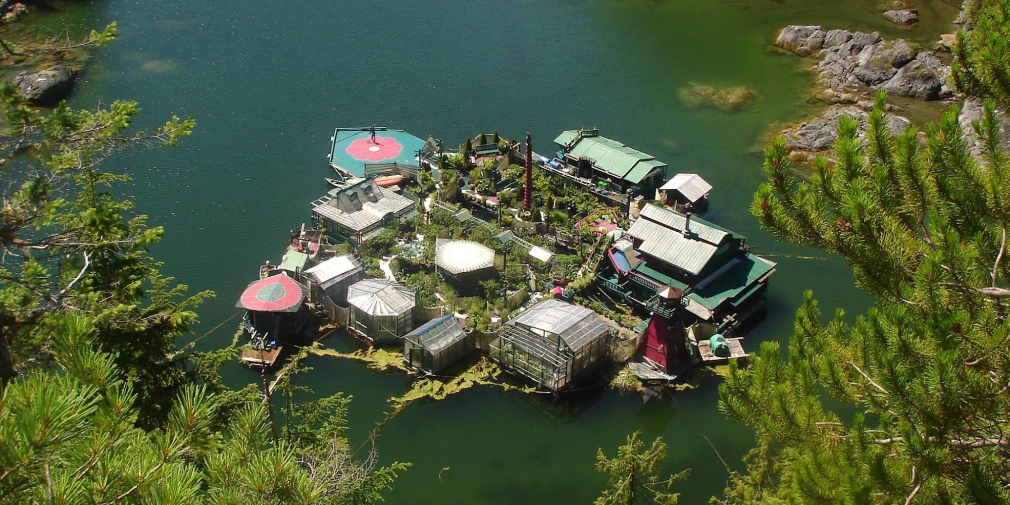Freedom Cove, B.C. Float Home, Is A Whole New Level Of Off