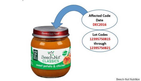 baby food recall