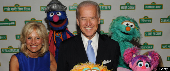 Sesame Street Biden