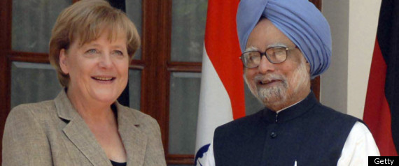 Angela Merkel India
