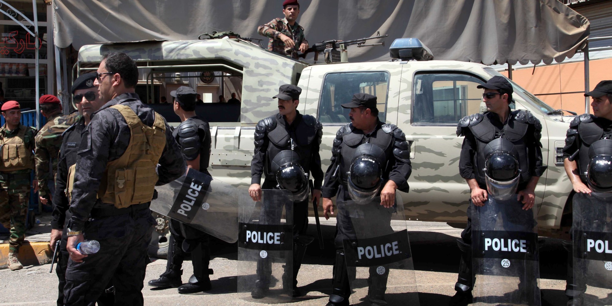 Car Bomb Explodes Outside U.S. Consulate In Iraq's Kurdish Capital