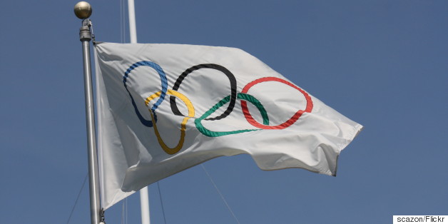olympic flag british flag