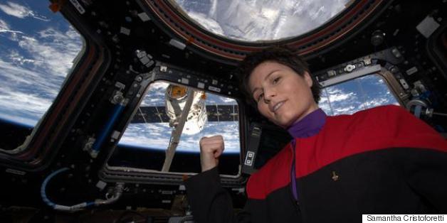 Astronaut Posts Awesome 'Star Trek' Selfie From Space